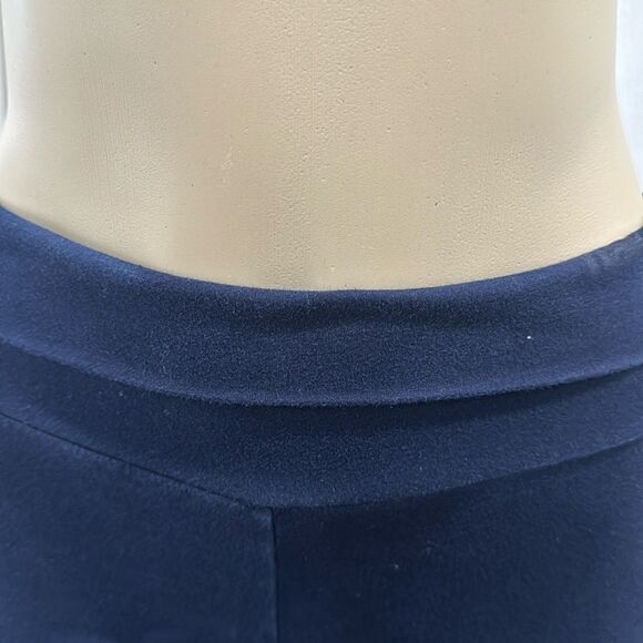 NAKED WARDROBE FOLDOVER PANTS. NAVY BLUE - Picture 4 of 6